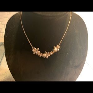 Crystal stone necklace